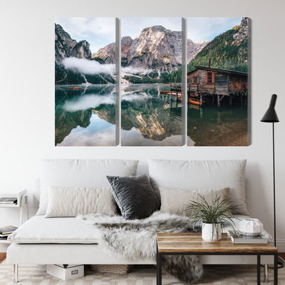 Ljuddämpande tavla - A cottage on the italian