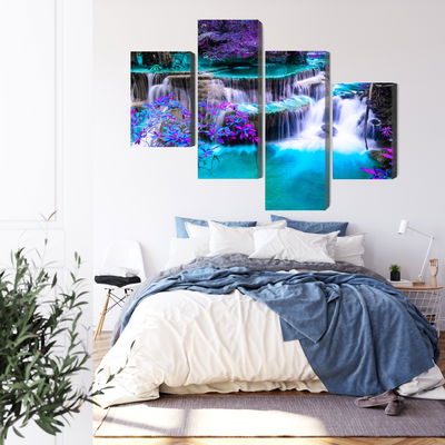 Ljuddämpande tavla - Huay mae khamin waterfall