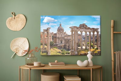 Ljuddämpande tavla - Roman forum 3d