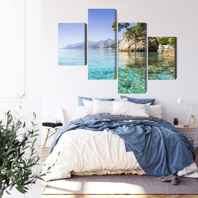 Ljuddämpande tavla - Makarska riviera in Croatia