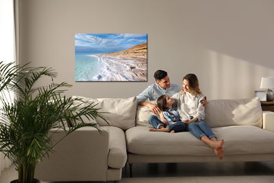 Ljuddämpande tavla - Dead sea and the coast