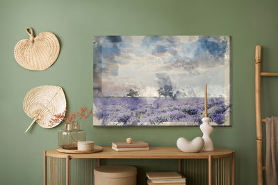 Ljuddämpande tavla - Artistic lavender country