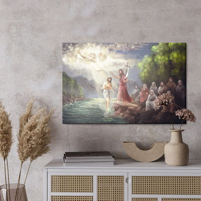 Ljuddämpande tavla - The baptism of the lord