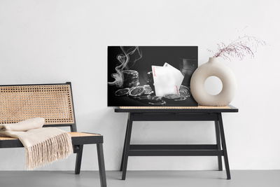 Ljuddämpande tavla - Poker set