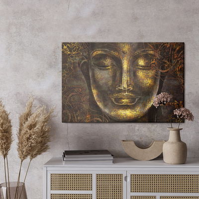 Ljuddämpande tavla - Buddha portrait