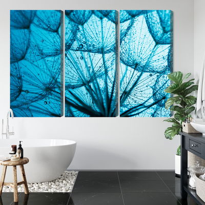 Ljuddämpande tavla - A close-up of a 3d dandelion