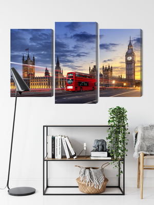 Ljuddämpande tavla - Panorama of westminster