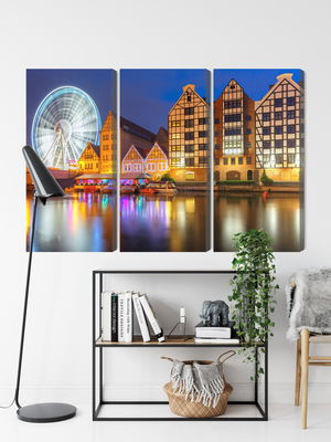 Ljuddämpande tavla - Motlawa in gdansk