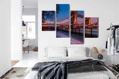 Ljuddämpande tavla - Tower bridge in London