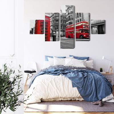 Ljuddämpande tavla - Vintage american car in cuba