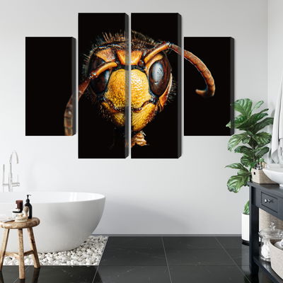 Ljuddämpande tavla - Hornet on a macro scale