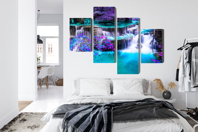 Ljuddämpande tavla - Huay mae khamin waterfall