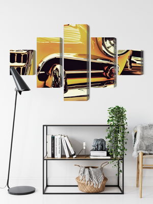 Ljuddämpande tavla - The front of a vintage car