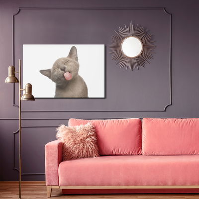 Ljuddämpande tavla - Lovely kitten