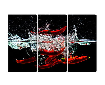 Ljuddämpande tavla - Chili in water