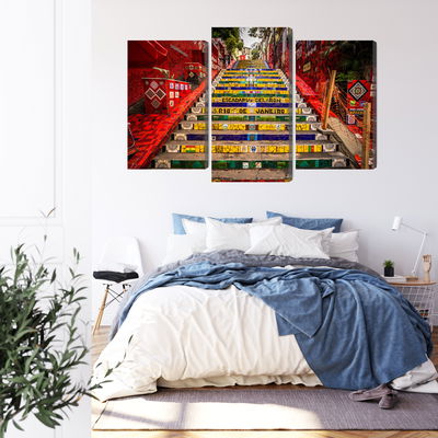 Ljuddämpande tavla - Selaron stairs