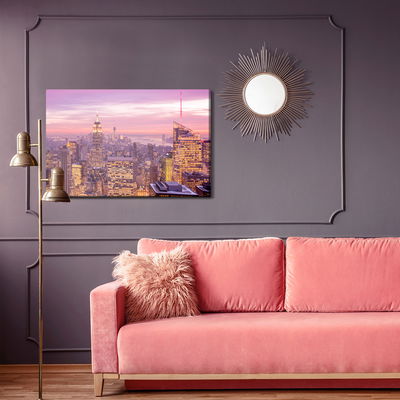 Ljuddämpande tavla - A panorama of New York