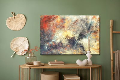 Ljuddämpande tavla - Abstract stains