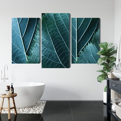 Ljuddämpande tavla - Leaves in a macro scale