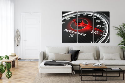 Ljuddämpande tavla - Modern 3d counter