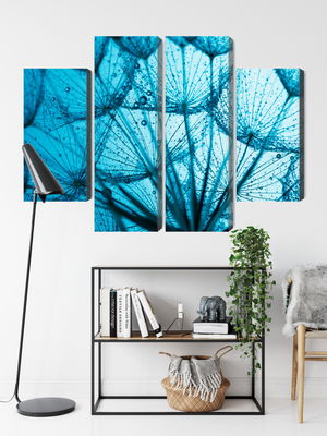 Ljuddämpande tavla - A close-up of a 3d dandelion