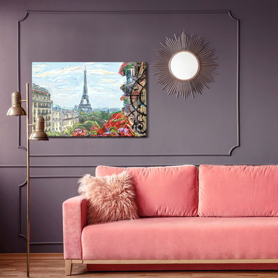 Ljuddämpande tavla - Paris as drawn