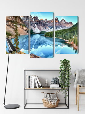 Ljuddämpande tavla - Moraine Lake in banff