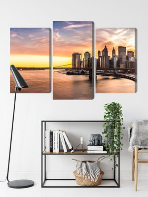 Ljuddämpande tavla - Panorama of the brooklyn