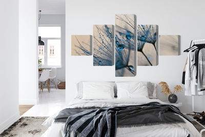 Ljuddämpande tavla - Dandelions with water