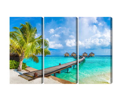 Ljuddämpande tavla - Floating houses