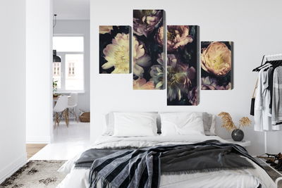 Ljuddämpande tavla - A bouquet of colorful