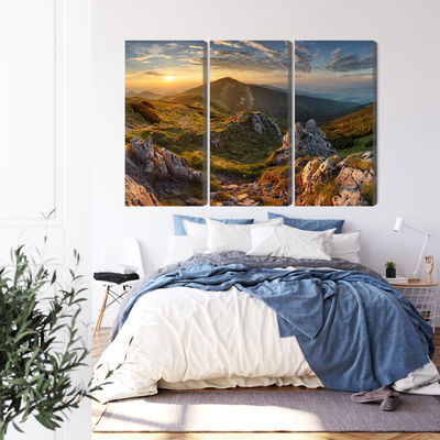 Ljuddämpande tavla - Bread mountain peak