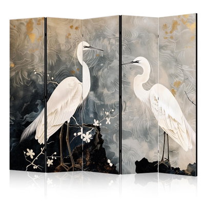 5-delad ljuddämpande rumsavdelare – Herons and – produktbild