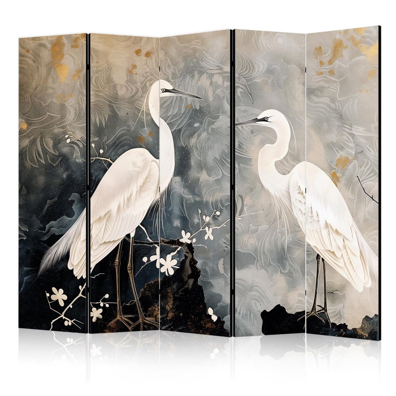 5-delad ljuddämpande rumsavdelare – Herons and – produktbild