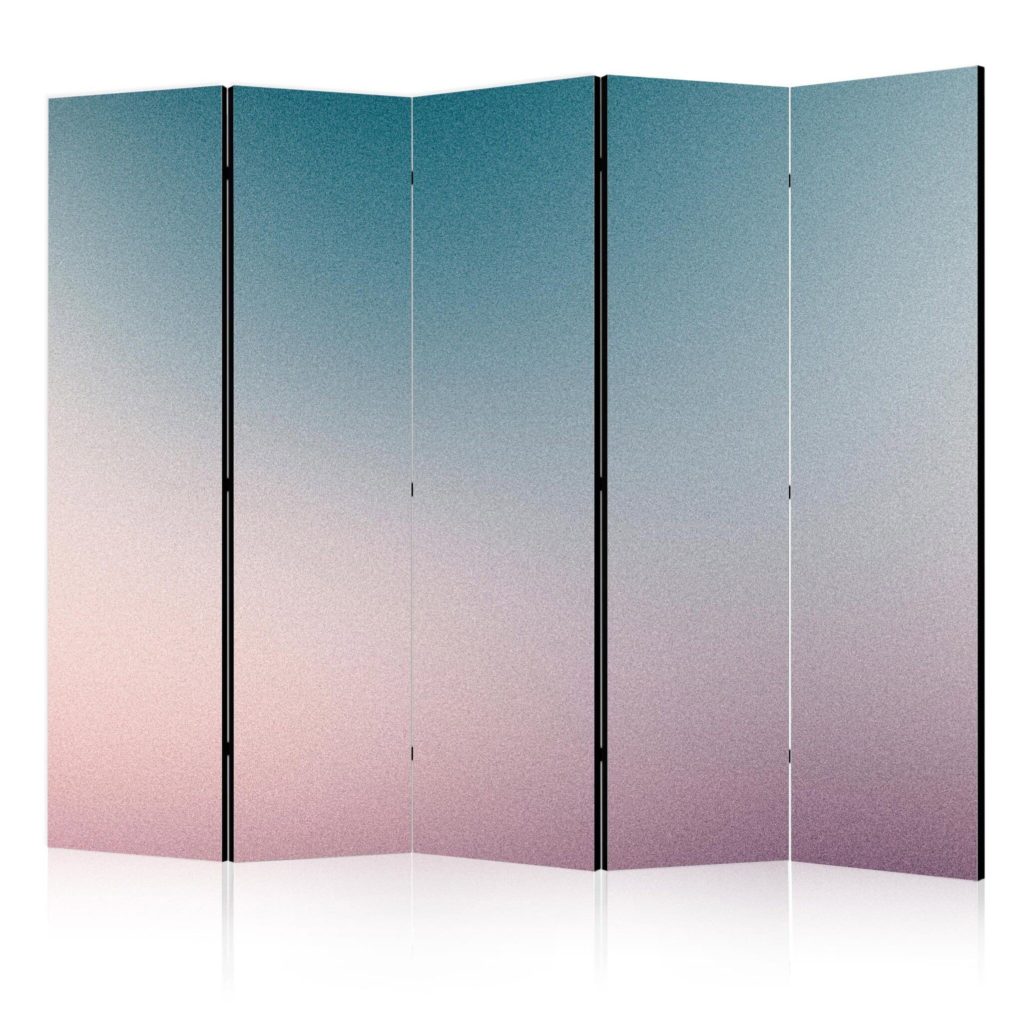 5-delad ljuddämpande rumsavdelare – Nostalgic (225x172cm)