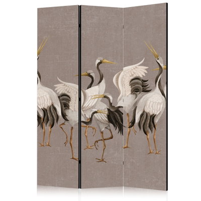 3-delad ljuddämpande rumsavdelare – Crane Dance – produktbild