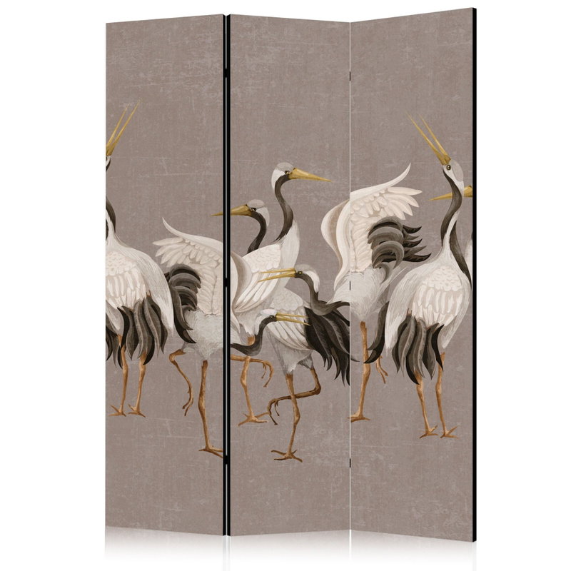 3-delad ljuddämpande rumsavdelare – Crane Dance – produktbild