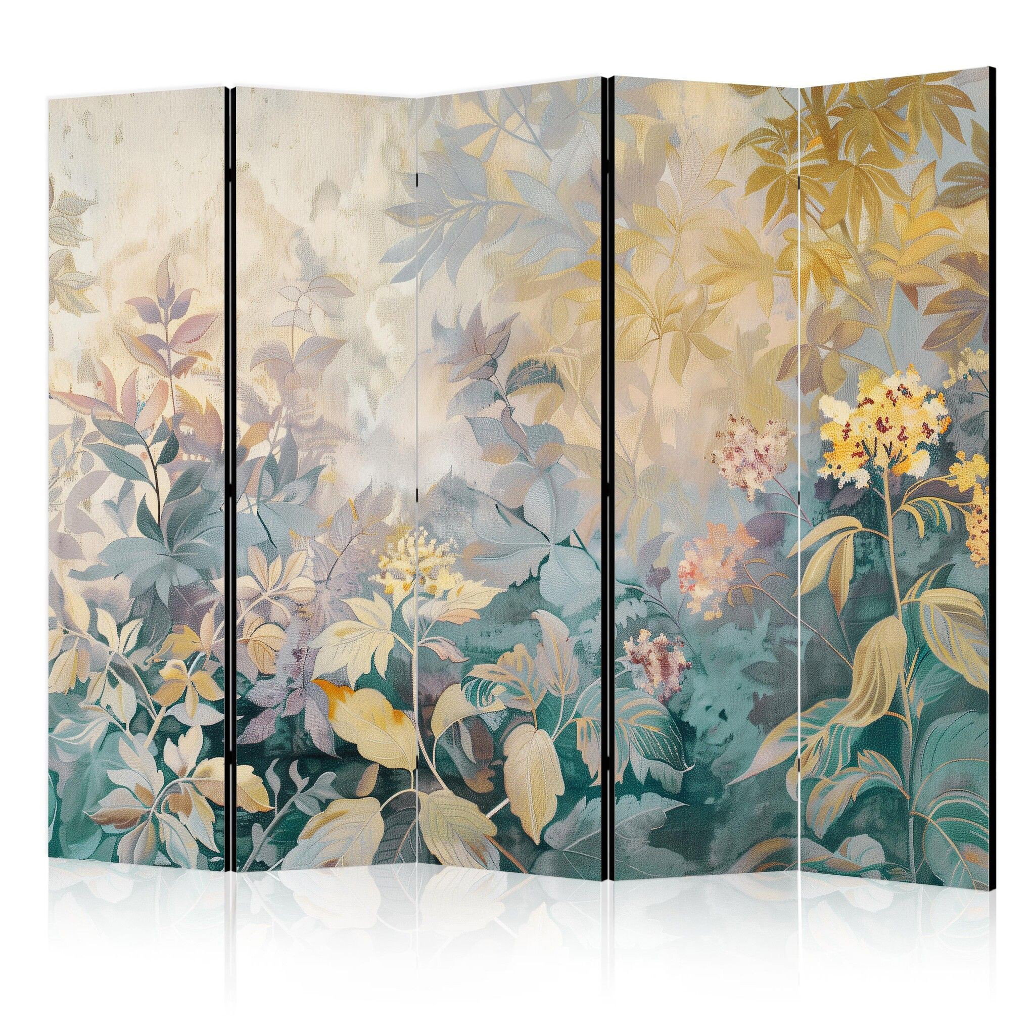 5-delad ljuddämpande rumsavdelare – Tapestry (225x172cm)