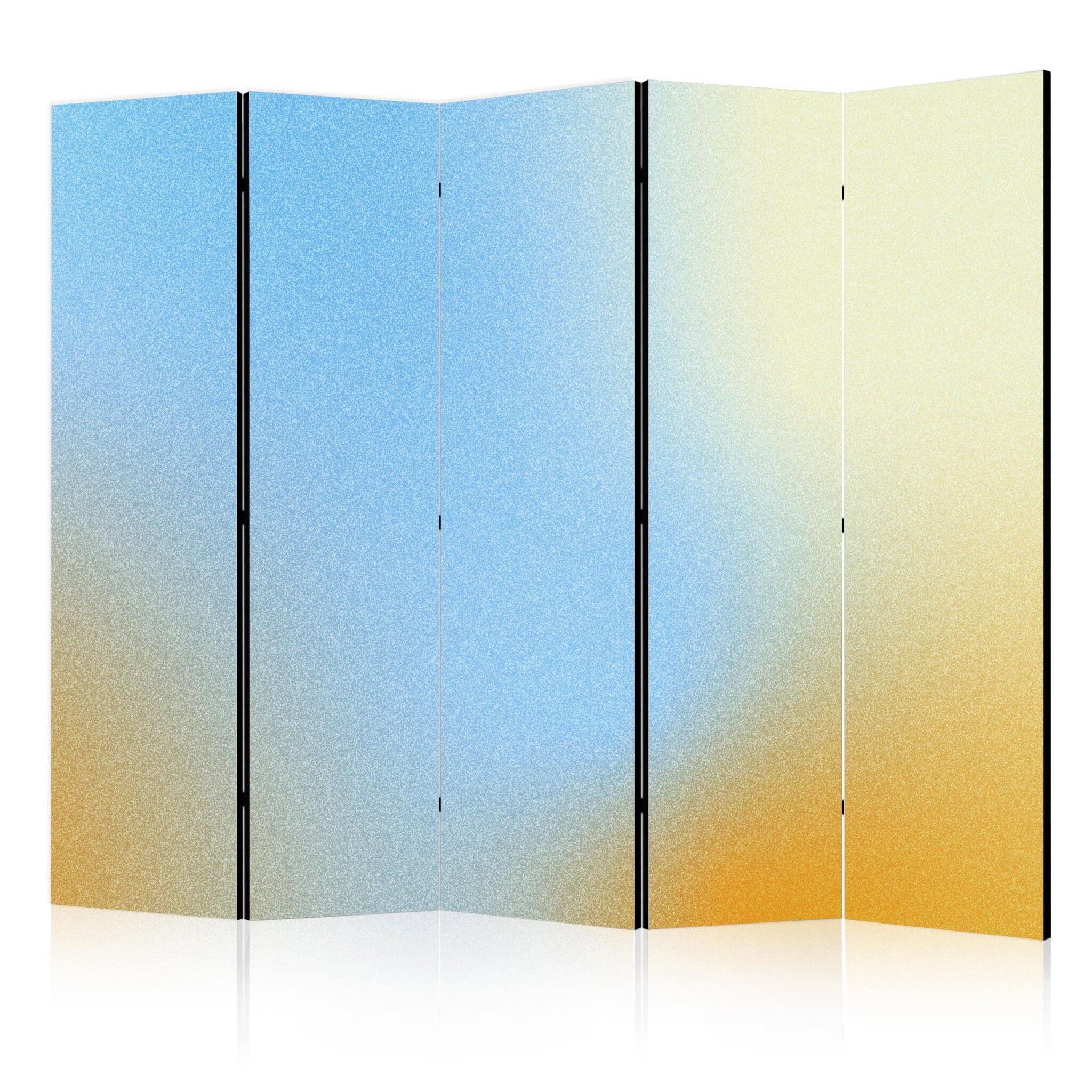 5-delad ljuddämpande rumsavdelare – Energetic (225x172cm)