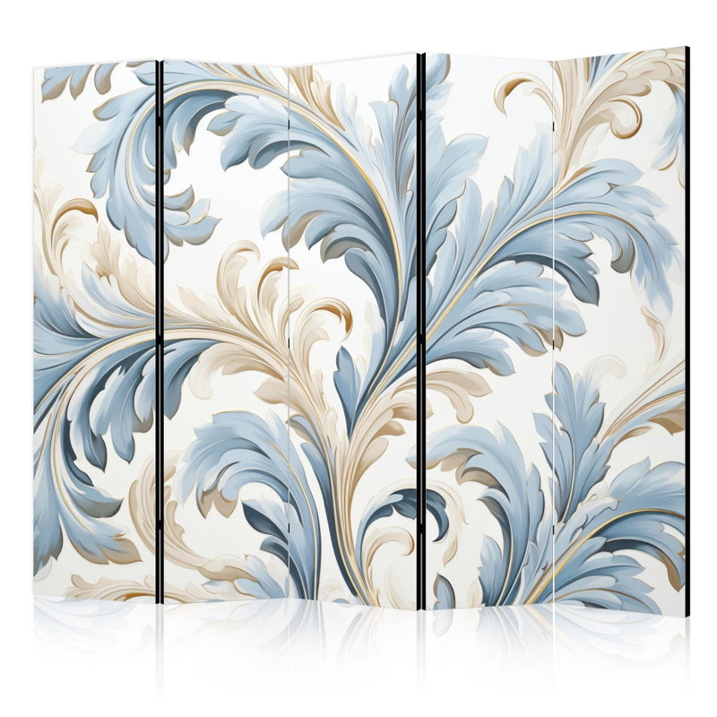 5-delad ljuddämpande rumsavdelare – Baroque – produktbild
