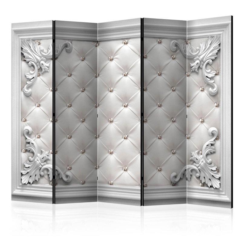 5-delad ljuddämpande rumsavdelare – Quilted – produktbild