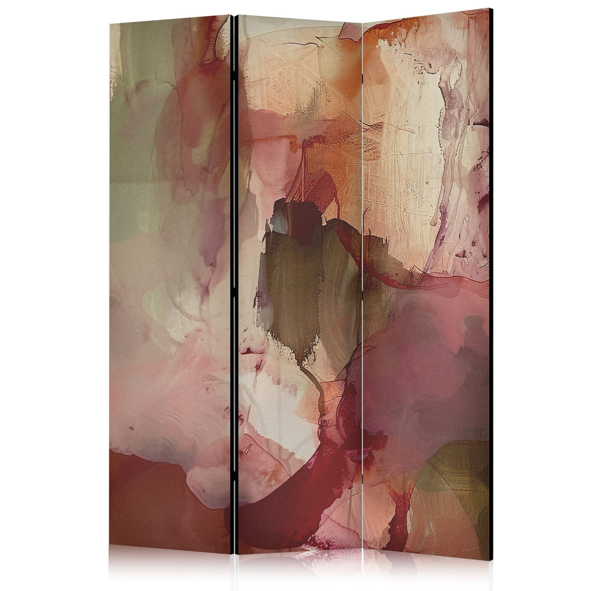 3-delad ljuddämpande rumsavdelare – Rose Abstra (135x172cm)
