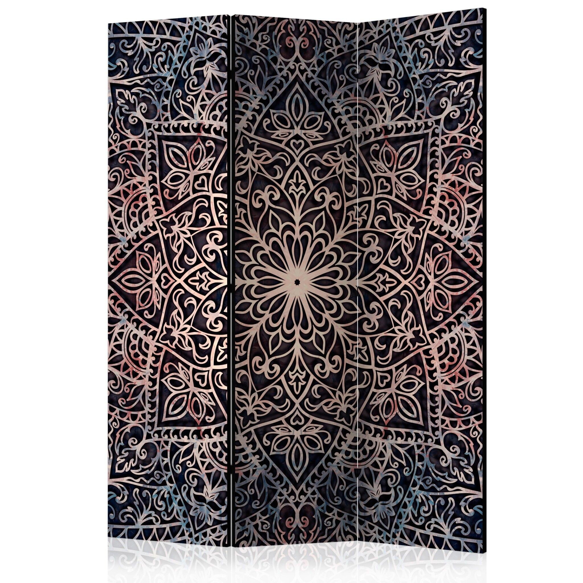 3-delad ljuddämpande rumsavdelare – Spiritual F (135x172cm)