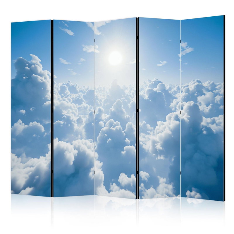 5-delad ljuddämpande rumsavdelare – Heavenly calm – produktbild