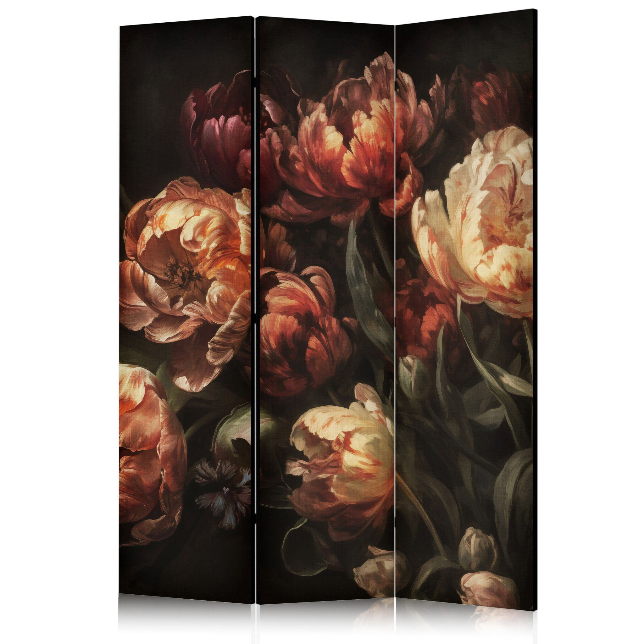 3-delad ljuddämpande rumsavdelare – Magnificent (135x172cm)
