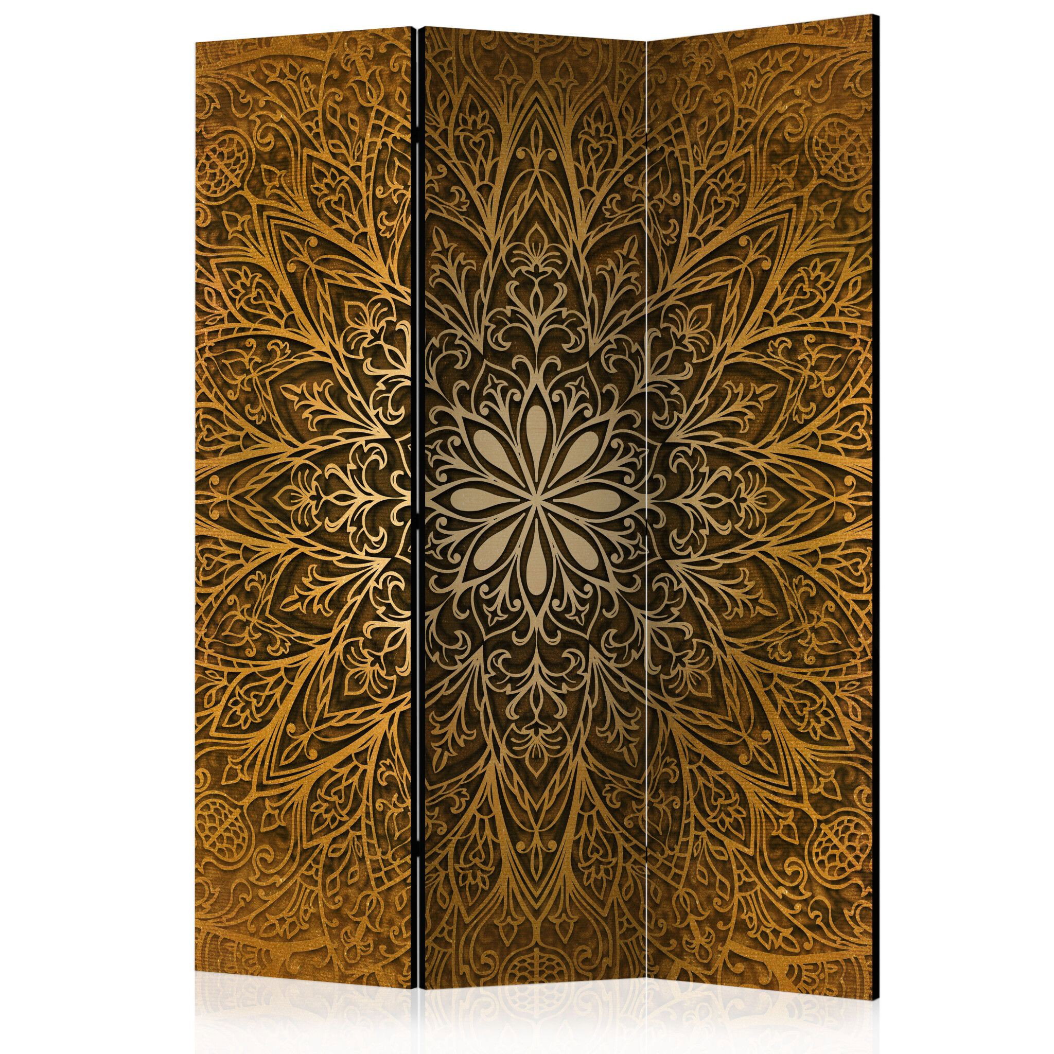 3-delad ljuddämpande rumsavdelare – Sacred Circ (135x172cm)