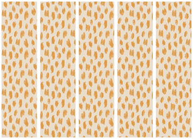 5-delad ljuddämpande rumsavdelare – Drawn pattern – produktbild från leverantören