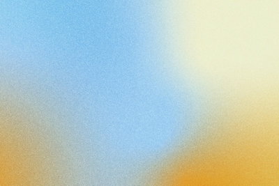 Energetic gradient gradient – motivvy. En bred, kornigt återgiven färgövergång går mellan blått, ljusgrönt, gult och varmt orange.
