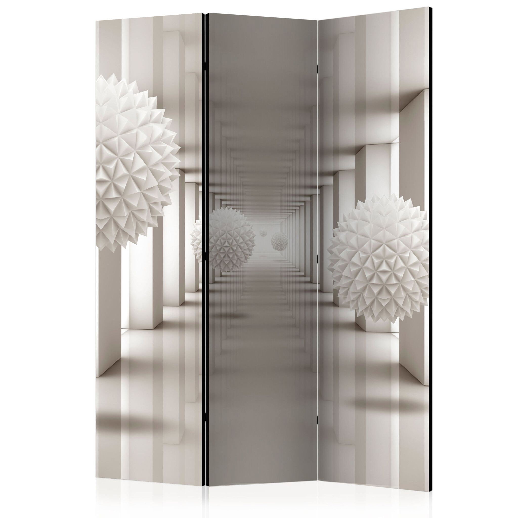 3-delad ljuddämpande rumsavdelare – Gateway Fut (135x172cm)