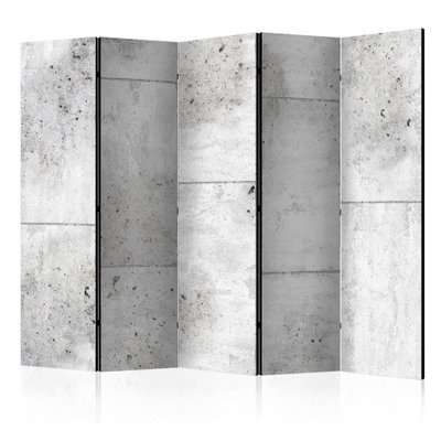 5-delad ljuddämpande rumsavdelare – Concretum – produktbild